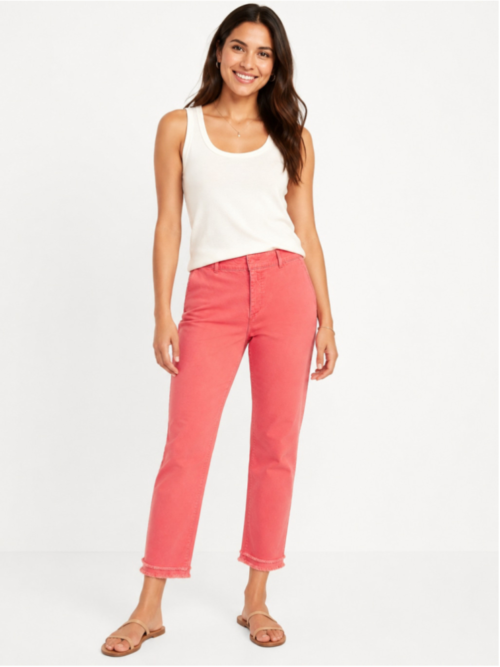 LOFT Coral Ankle & Cropped Pants Size 10